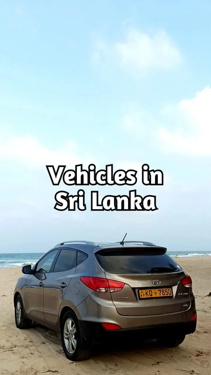 Modern SUVs and Transport Vehicles for Sri Lanka Tours